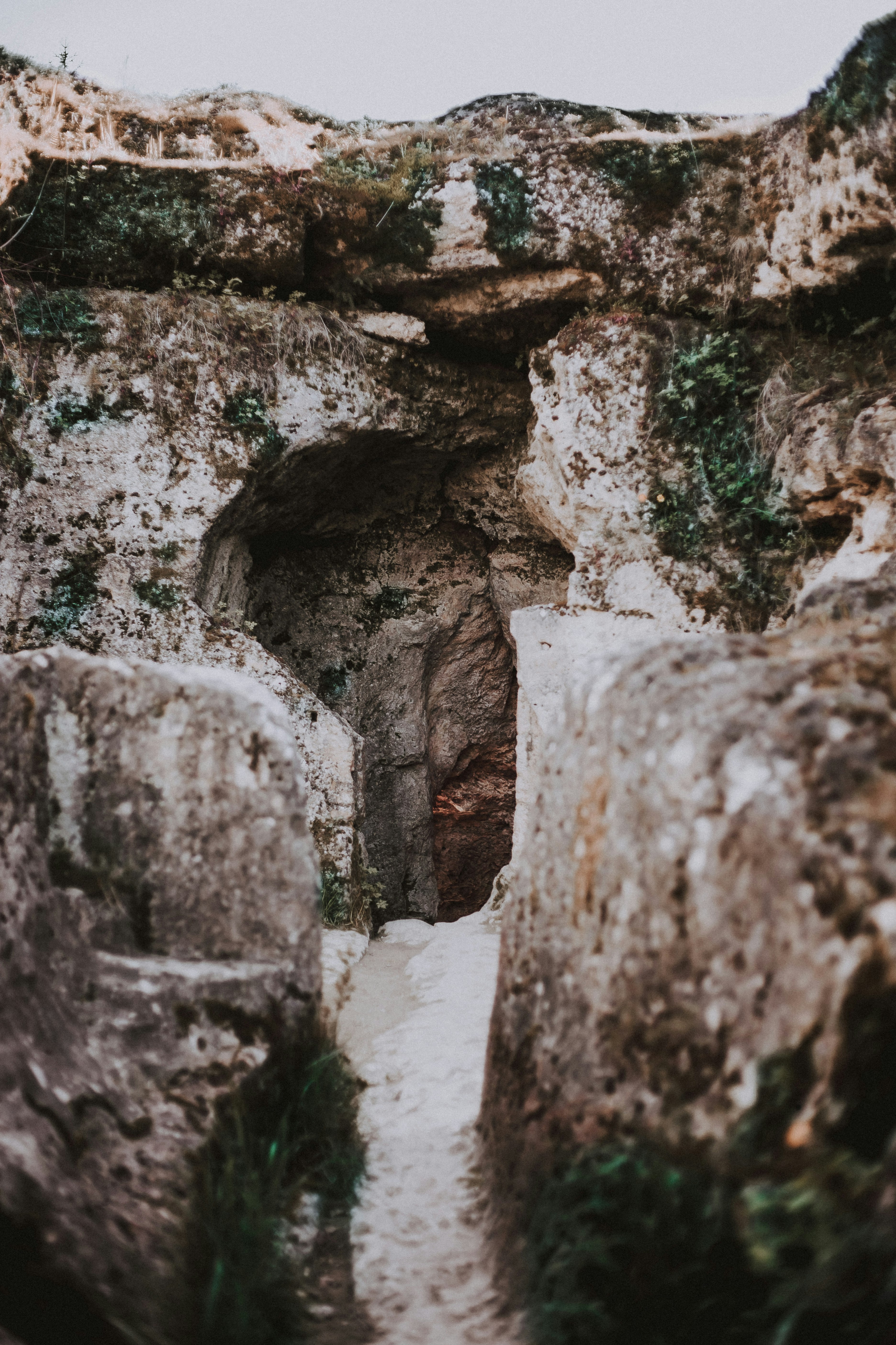 brown rock formation during daytime